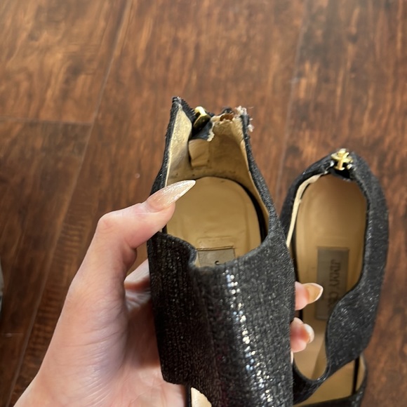Jimmy Choo Private open toe booties (needs repair) - Picture 4 of 5